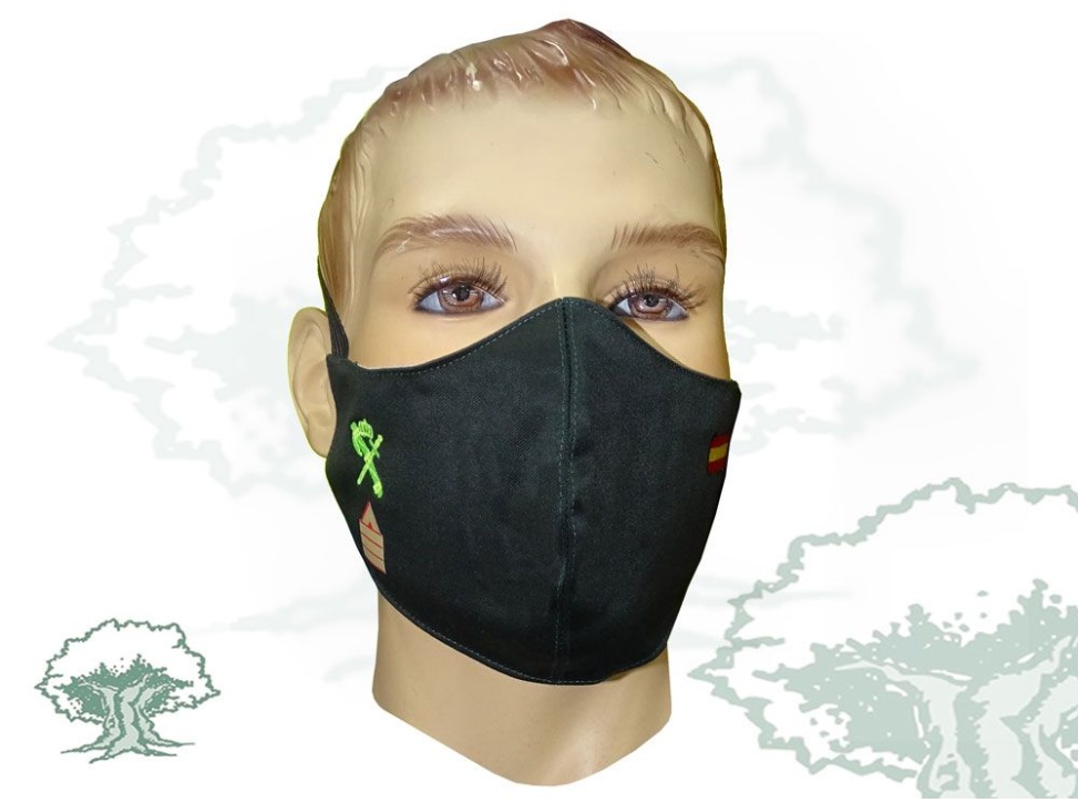 Mascarilla textil personalizada Sargento 1º de la Guardia Civil