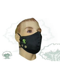 Mascarilla Teniente Guardia Civil textil personalizada