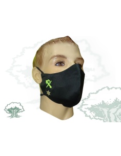 Mascarilla Alferez Guardia Civil textil personalizada