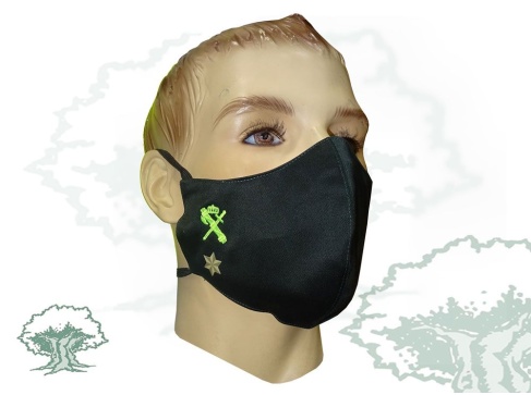 Mascarilla textil personalizada Alferez de la Guardia Civil