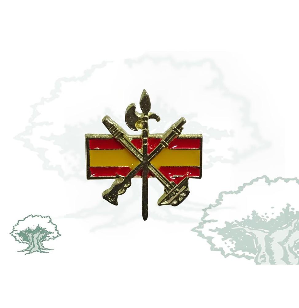 Pin Legión con bandera de España