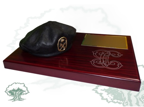 Boina de sobremesa Guardia Civil negra