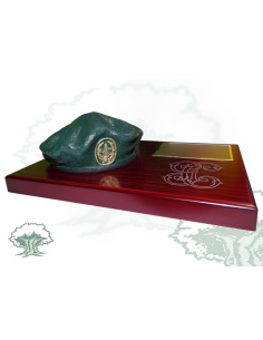 Boina sobremesa GAR Guardia Civil verde