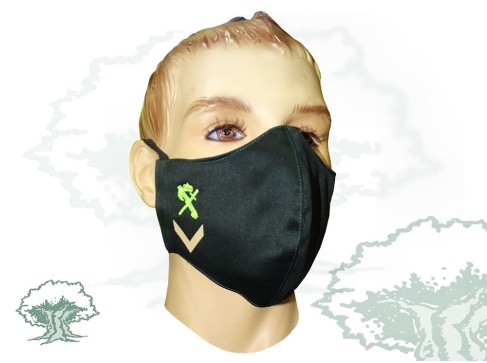 Mascarilla textil higiénica Alumno de la Guardia Civil bordada