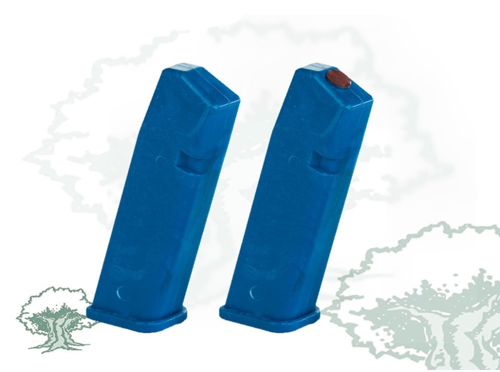 Pistola entrenamiento cargadores extraíbles