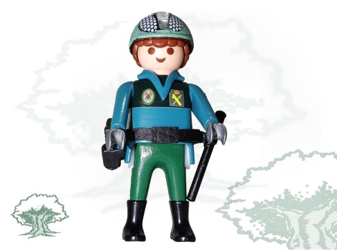 Muñeco articulado Escuadrón de la Guardia Civil