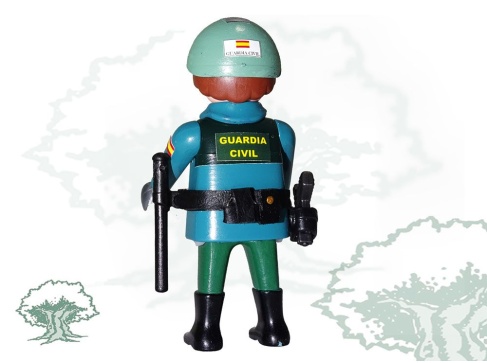 Muñeco articulado Escuadrón de la Guardia Civil