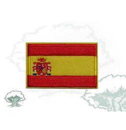 Parche bandera de España con escudo constitucional