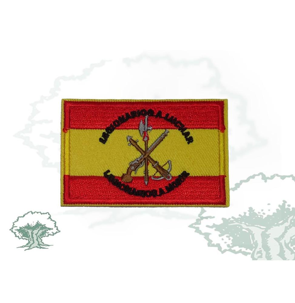 Parche Legión bandera España