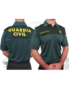 Polo Guardia Civil manga corta bicolor