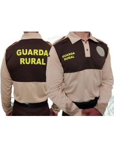 Polo Guarda Rural manga larga bicolor