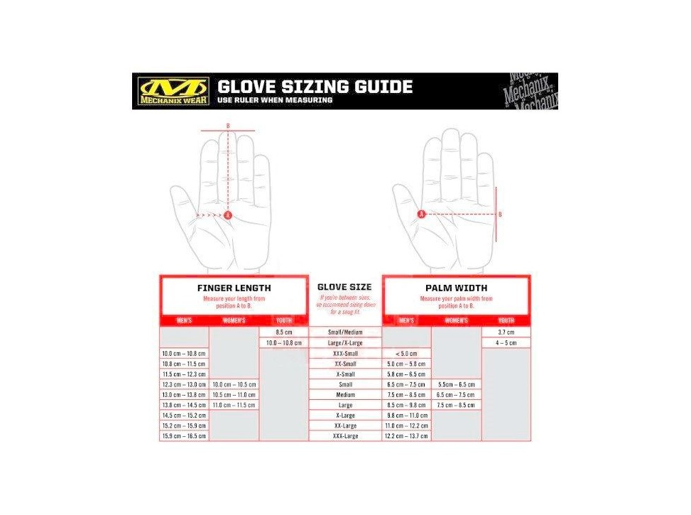 Guantes Mechanix M-Pact Covert reforzados