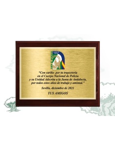 Metopa dedicatoria personalizada 2