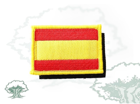 Parche bandera de España bordado mediano