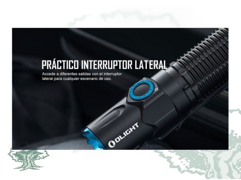 Linterna Olight Warrior 3 de 2300 lúmenes
