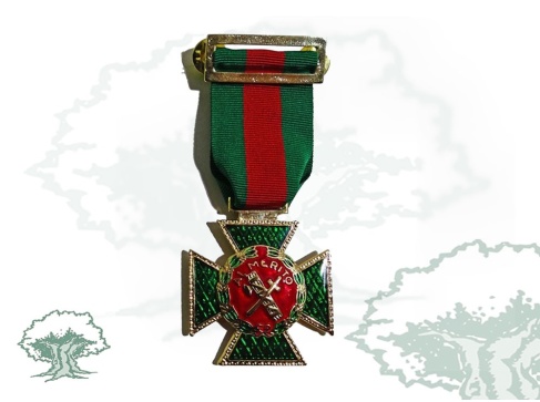 Cruz Orden del Mérito de la Guardia Civil distintivo rojo