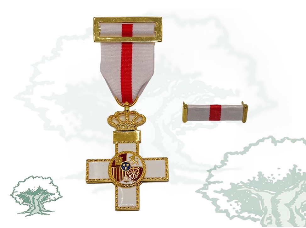 Cruz Mérito Militar con pasador