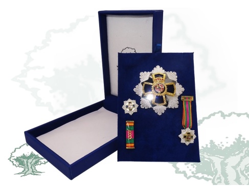 Placa a la Dedicación Policial de lujo