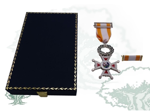 Cruz de la Orden de Isabel la Católica de plata