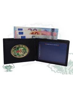 Cartera Guardia Civil de Tráfico billetera simple con chapa