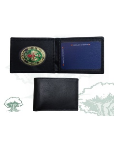 Cartera Guardia Civil de Tráfico billetera simple con chapa 2