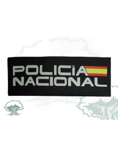 Logo reflectante Policía Nacional