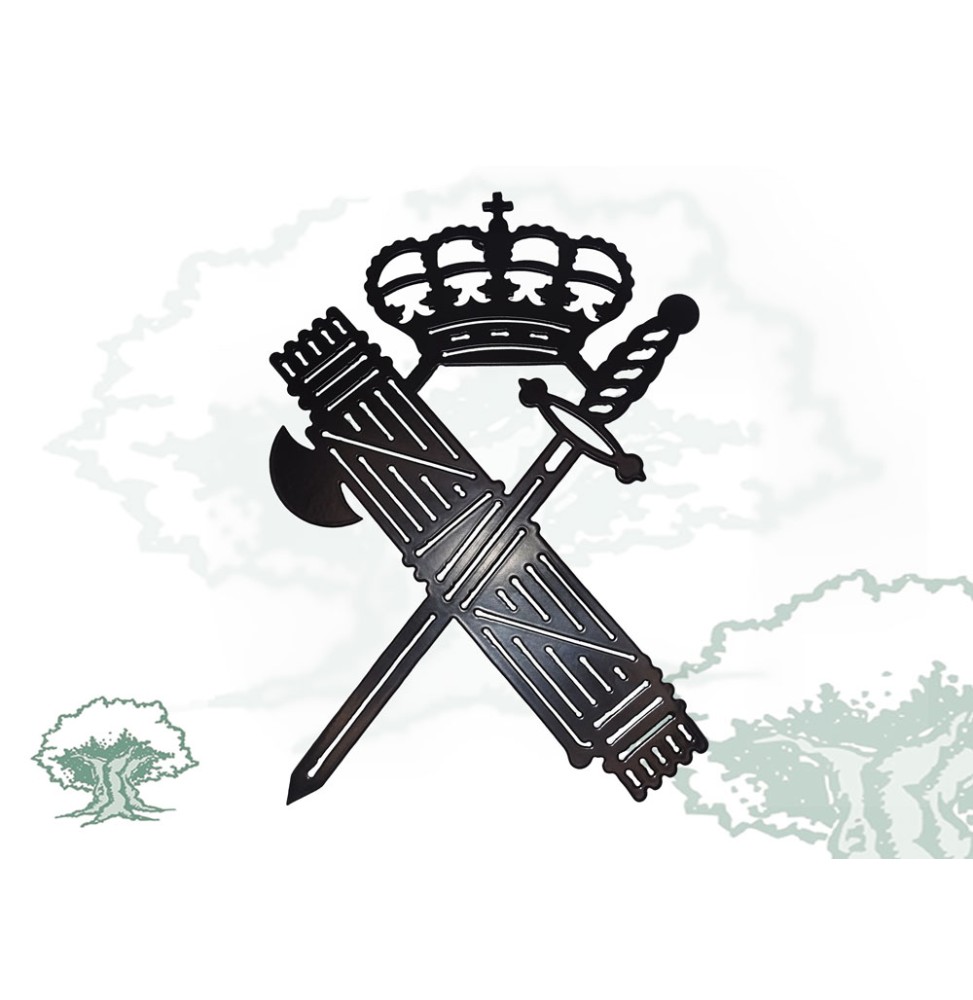 Emblema Guardia Civil de forja