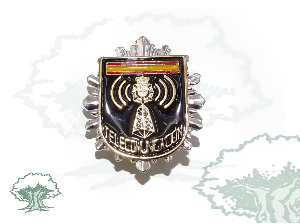 Distintivo de permanencia Telecomunicaciones Policía Nacional
