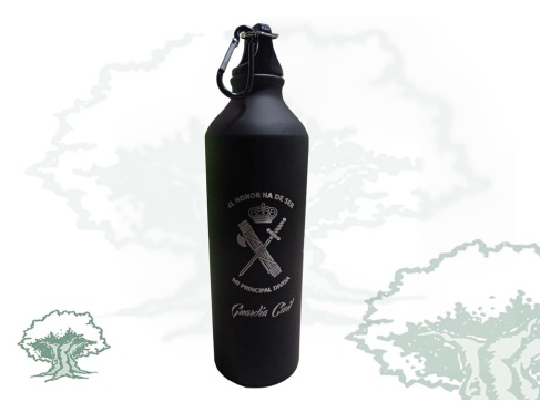Botella de aluminio Guardia Civil