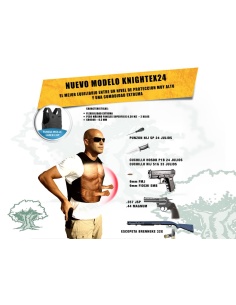 Chaleco antibalas Knightex 24 2