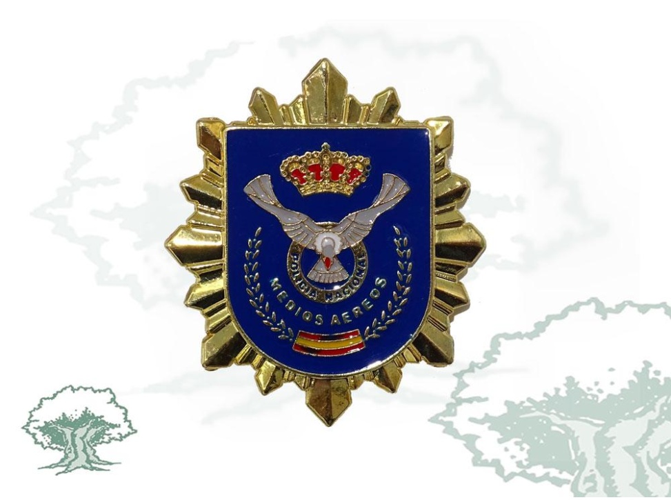 Distintivo de permanencia Medios Aéreos Policía Nacional