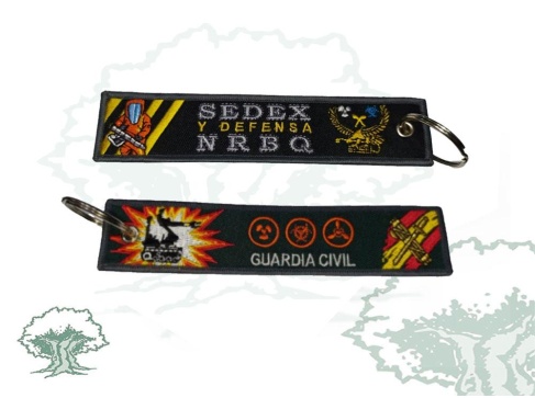 Llavero Sedex NRBQ de la Guardia Civil