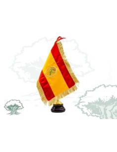 Bandera de España de sobremesa Guardia Civil