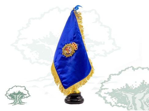 Bandera sobremesa Policía Nacional