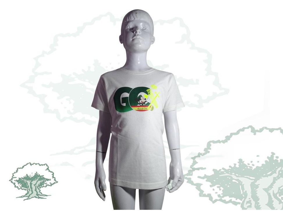 Camiseta Guardia Civil Mickey de niño