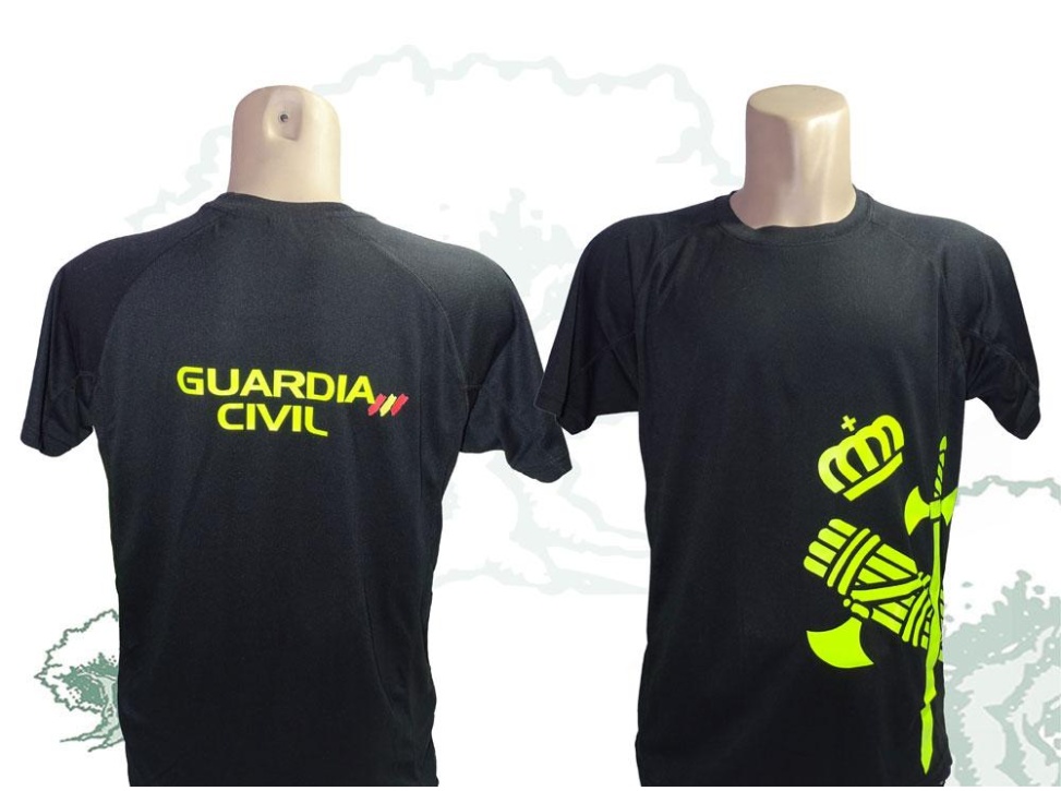 Camiseta Guardia Civil fluor