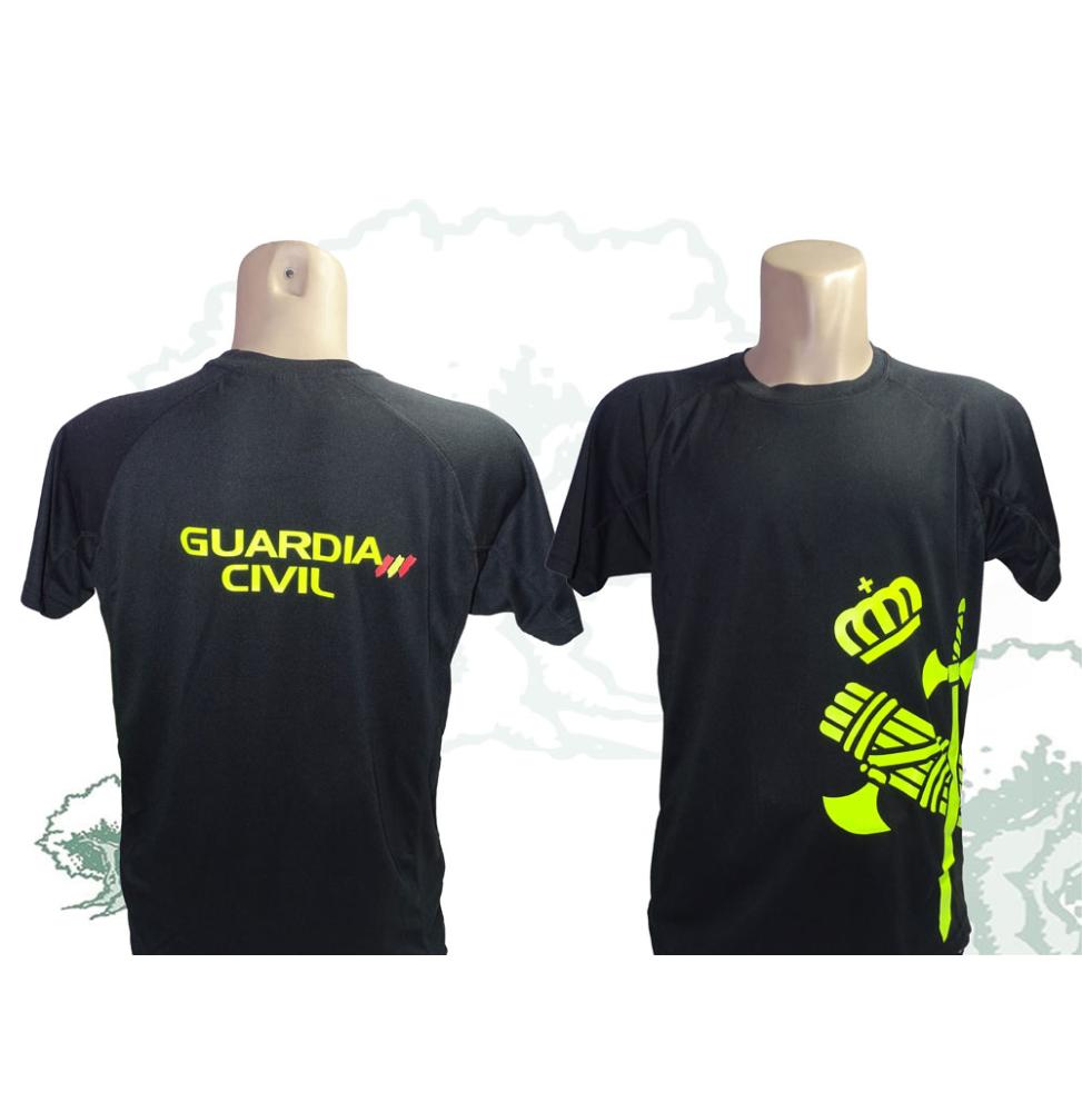Camiseta técnica Guardia Civil fluor