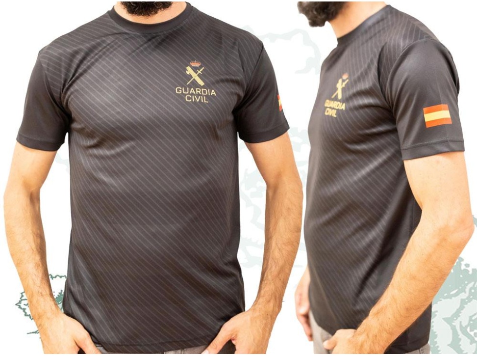 Camiseta Guardia Civil negra