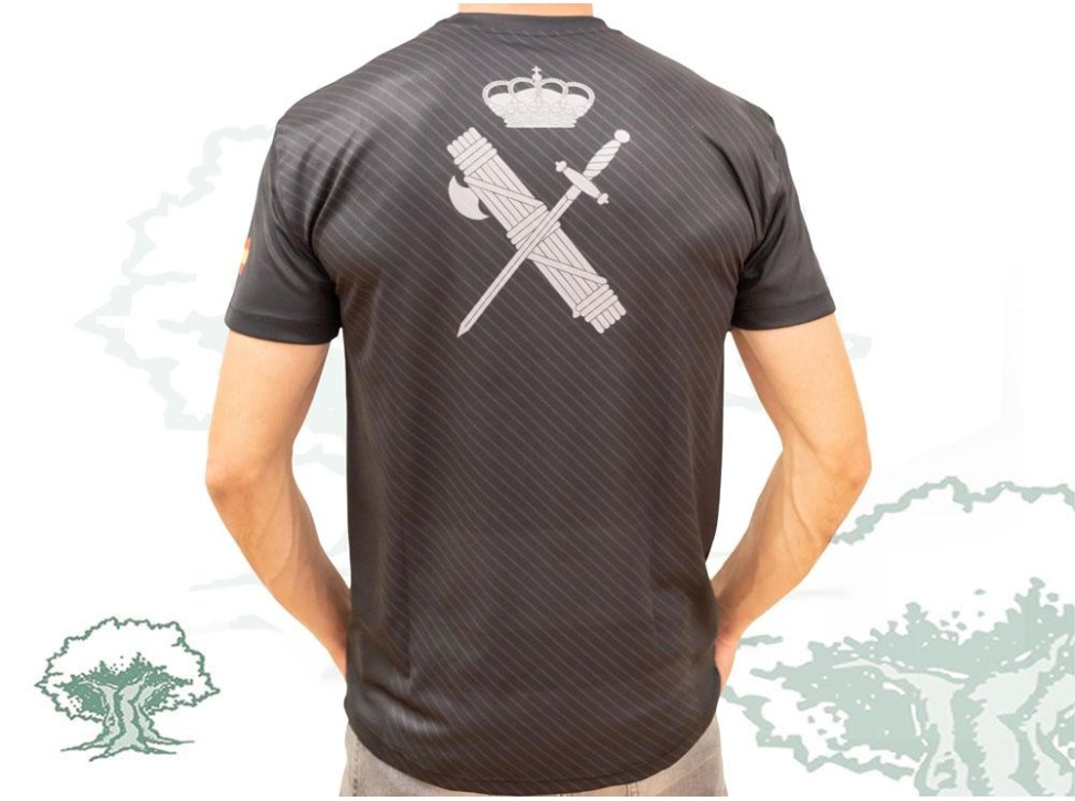 Camiseta Guardia Civil negra