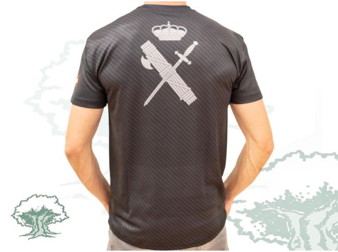 Camiseta técnica Guardia Civil negra
