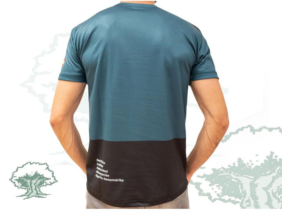 Camiseta técnica Guardia Civil sublimación