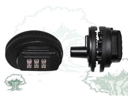 Candado para arma con código de seguridad