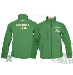 Chaqueta Guardia Civil Softshell verde