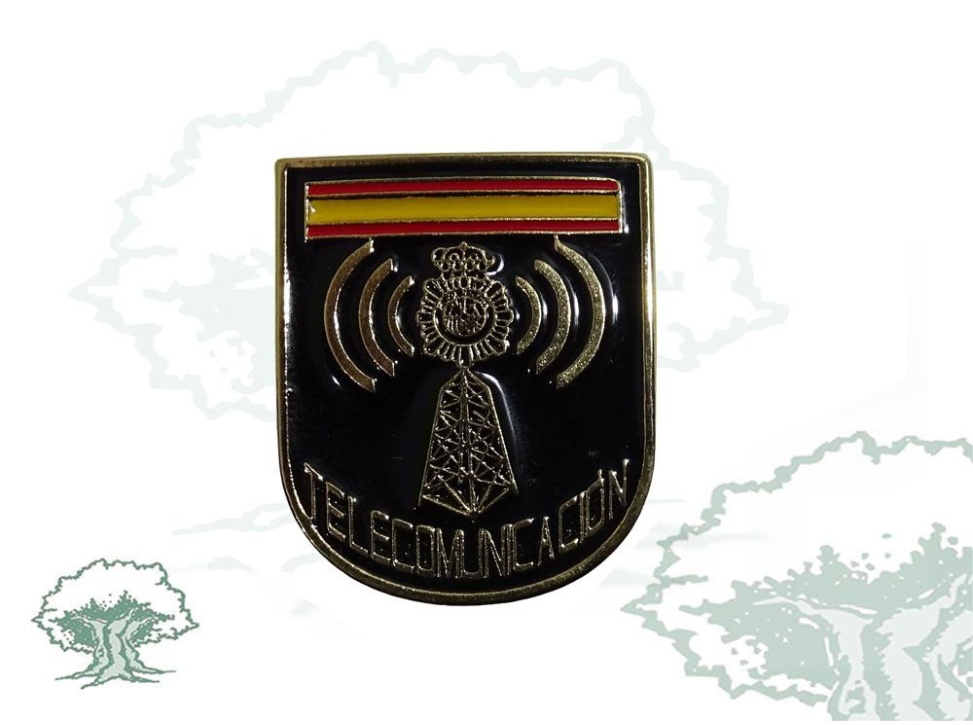 Distintivo Telecomunicaciones Policía Nacional