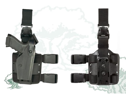 Funda pernera Safariland clip doble sujección 6005-6 Funda pernera Safariland clip doble sujección 6005-6