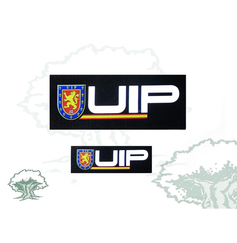Logos UIP de la Policía Nacional para chaleco
