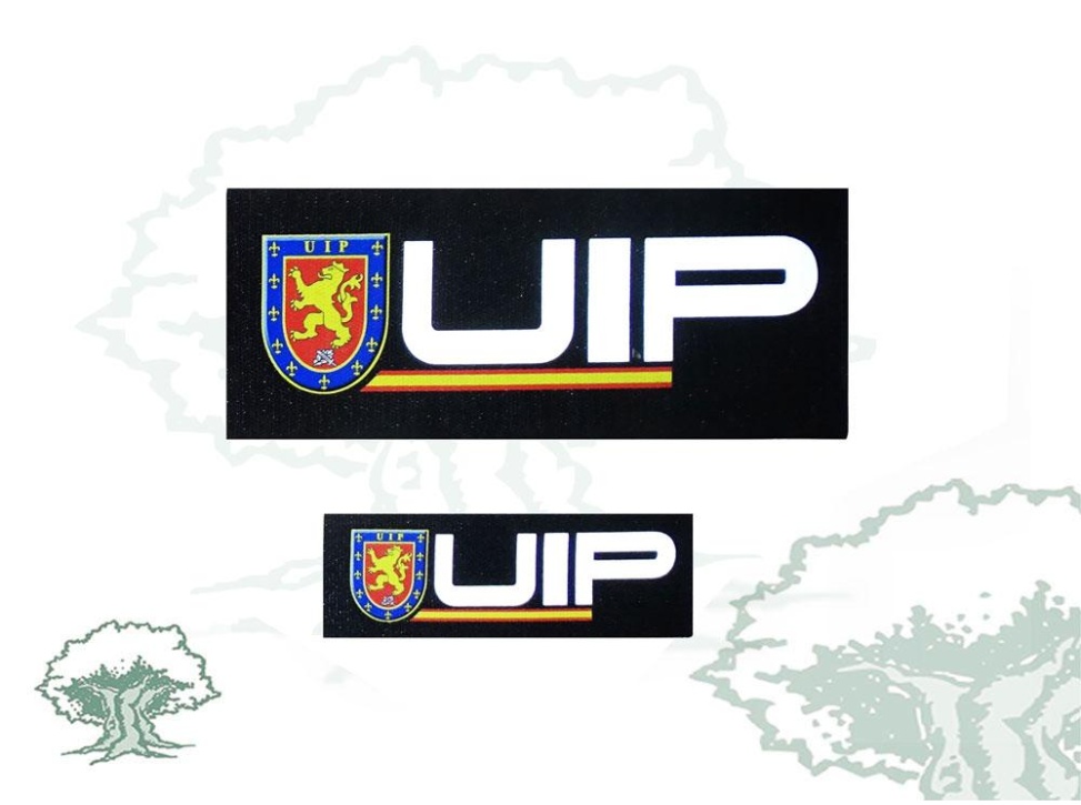 Logos UIP Policía Nacional chaleco