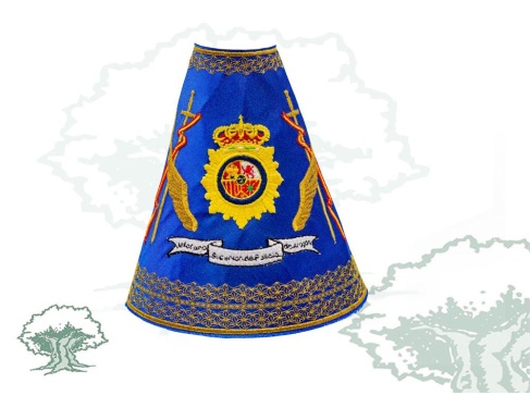 Manto Virgen del Pilar Policía Nacional