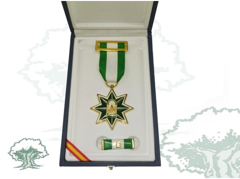 Medalla Orden del Mérito Policial Junta Andalucía