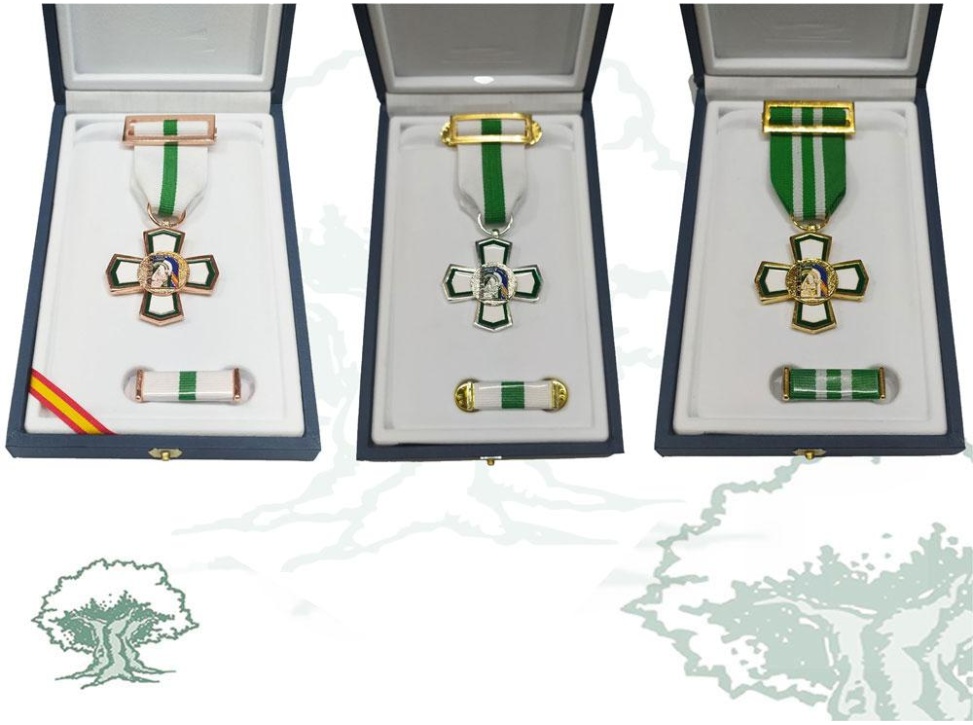 Condecoraciones Dedicación Policial Junta de Andalucía